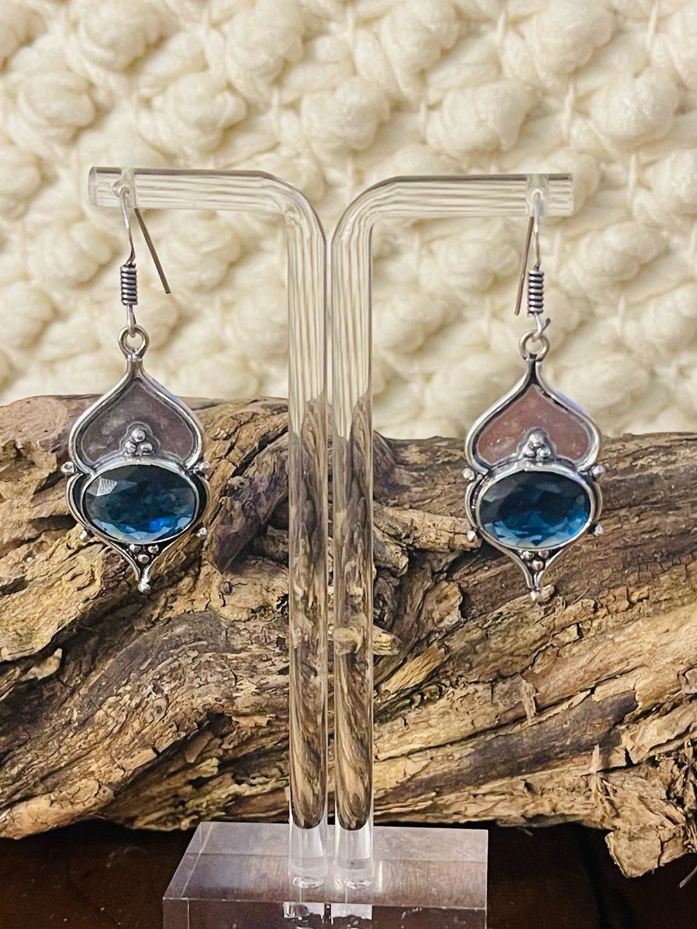 Tanzanite 925 Sterling Silver Earrings